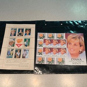 Princess Diana Stamp Collection